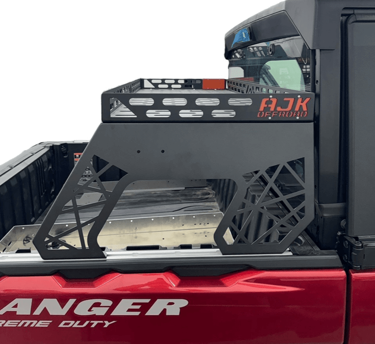 AJK Offroad Polaris Ranger 1500XD Short Headache Rack 3/4 Rack - Rugged Terrain