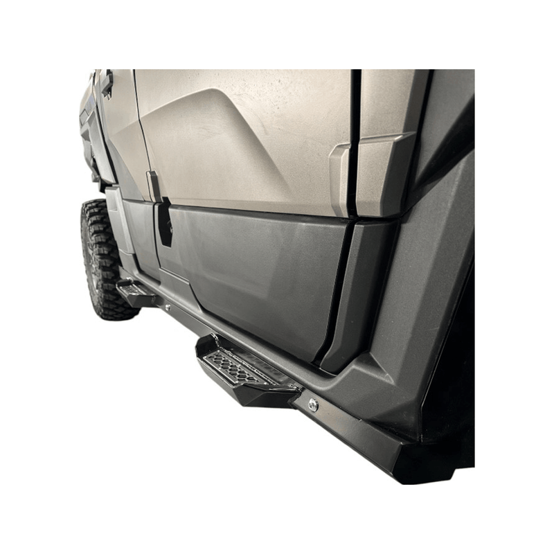 AJK Offroad Polaris Xpedition Rock Sliders with Step - Rugged Terrain