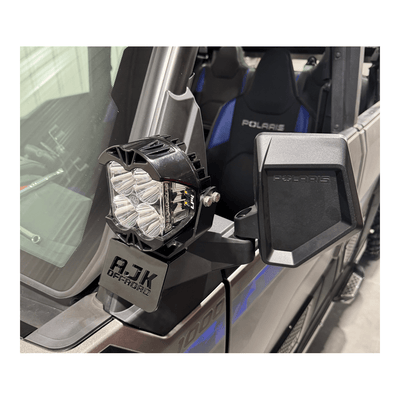 AJK Offroad Polaris Xpedition A Pillar light mount - Rugged Terrain