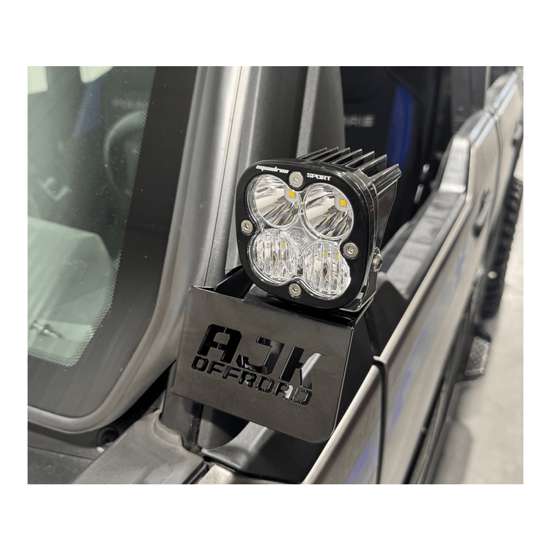 AJK Offroad Polaris Xpedition A Pillar light mount - Rugged Terrain