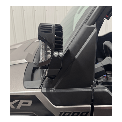 AJK Offroad Polaris Xpedition A Pillar light mount - Rugged Terrain