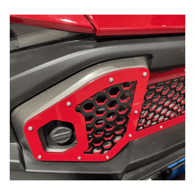 AJK Offroad Polaris Ranger 1500XD Grill With Lights - Rugged Terrain