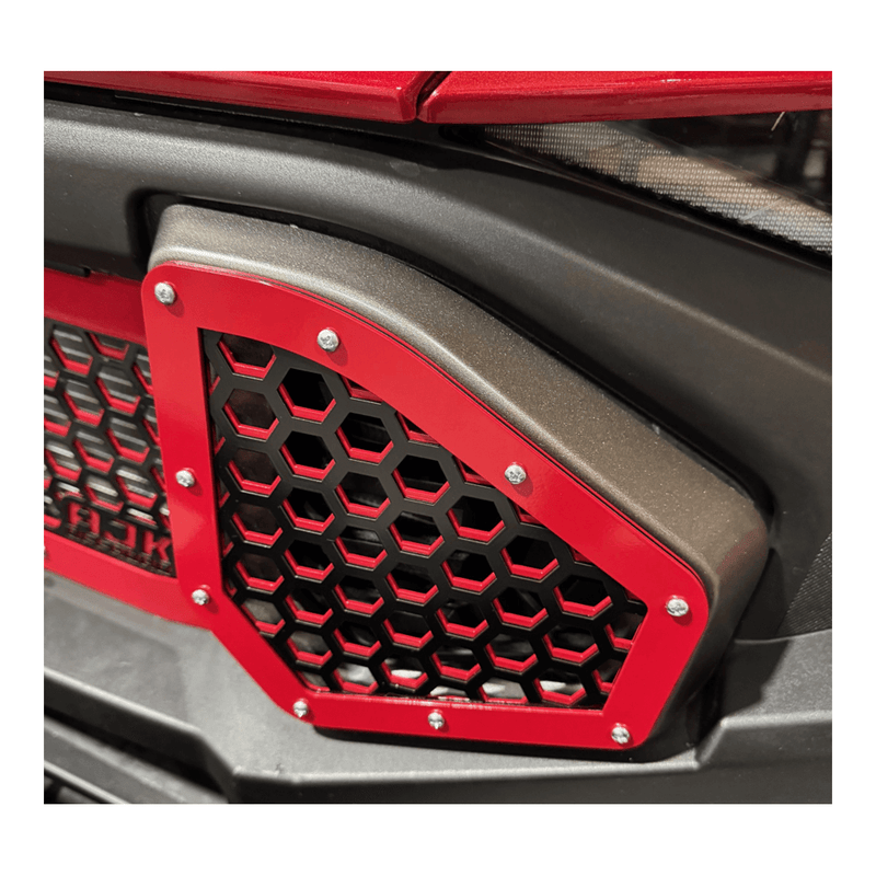 AJK Offroad Polaris Ranger 1500XD Grill With Lights - Rugged Terrain