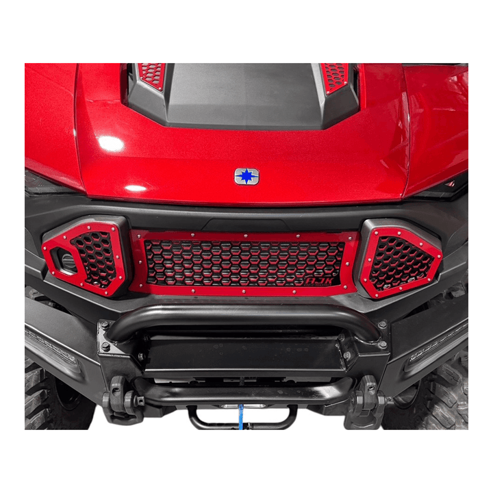 AJK Offroad Polaris Ranger 1500XD Grill - Rugged Terrain