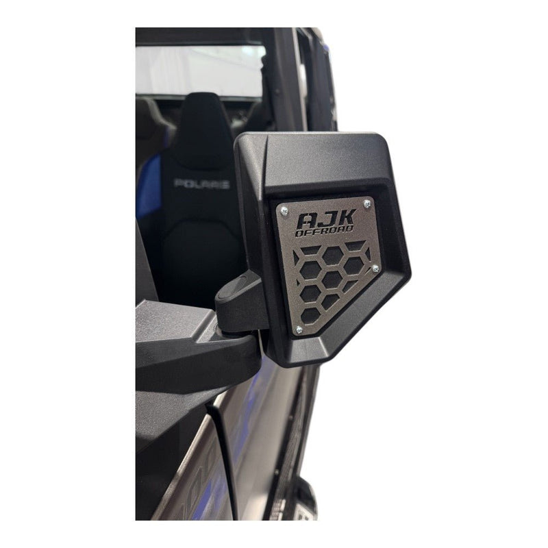 AJK Offroad Polaris Mirror Accents - Rugged Terrain
