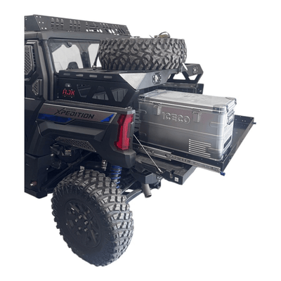 AJK Offroad Polaris Xpedition Spare Tire Carrier / Bed Rack - Rugged Terrain