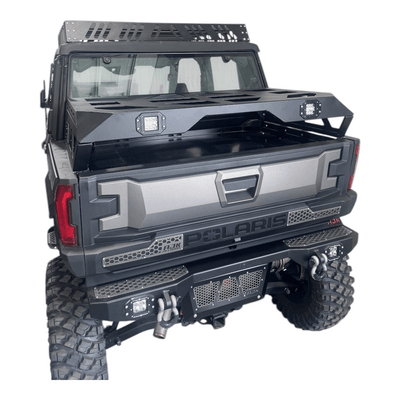 AJK Offroad Polaris Xpedition Spare Tire Carrier / Bed Rack - Rugged Terrain