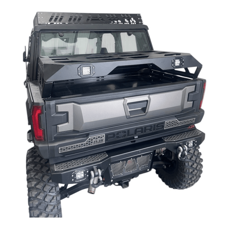 AJK Offroad Polaris Xpedition Spare Tire Carrier / Bed Rack - Rugged Terrain