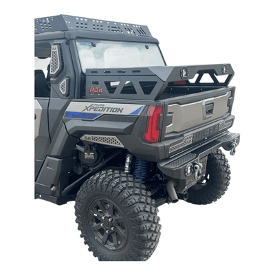 AJK Offroad Polaris Xpedition Spare Tire Carrier / Bed Rack - Rugged Terrain