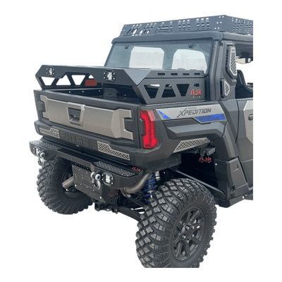 AJK Offroad Polaris Xpedition Spare Tire Carrier / Bed Rack - Rugged Terrain