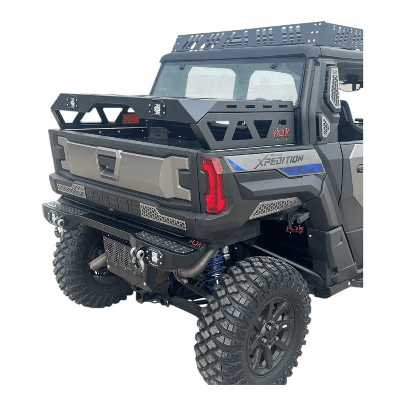 AJK Offroad Polaris Xpedition Spare Tire Carrier / Bed Rack - Rugged Terrain