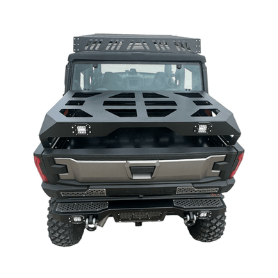AJK Offroad Polaris Xpedition Spare Tire Carrier / Bed Rack - Rugged Terrain