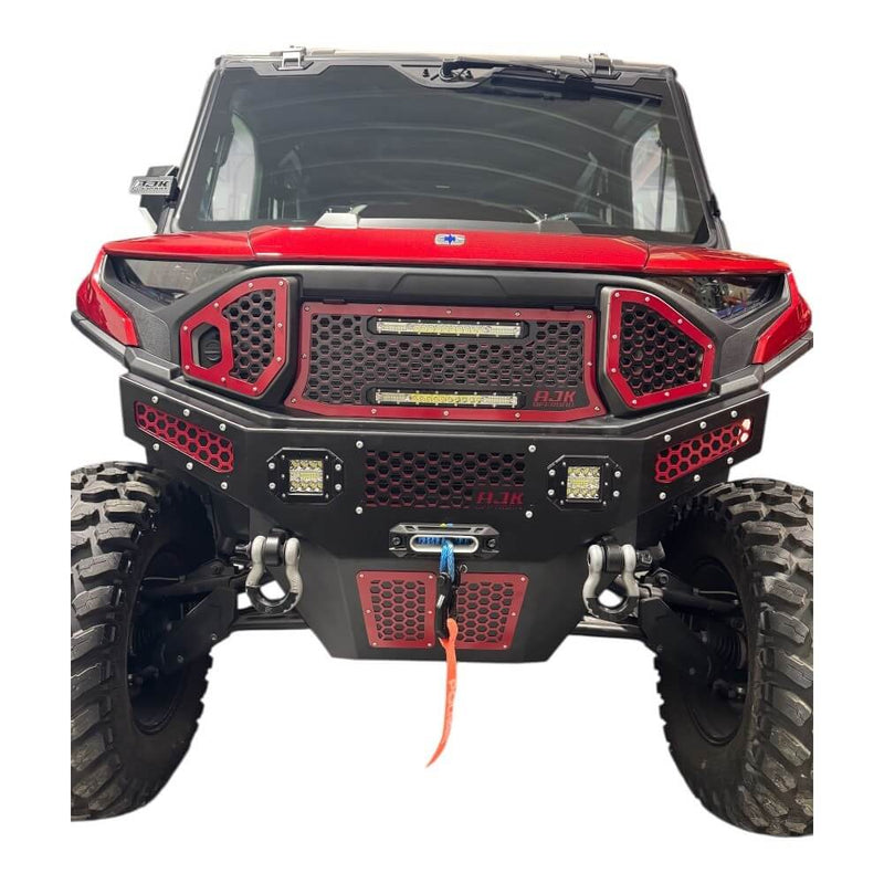 AJK Offroad Polaris Ranger 1500XD Front Bumper - Rugged Terrain