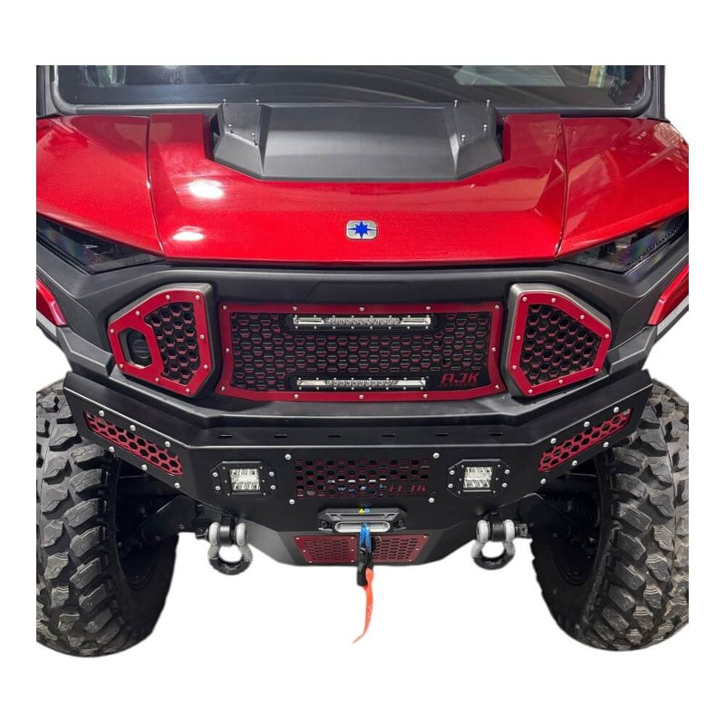 AJK Offroad Polaris Ranger 1500XD Front Bumper - Rugged Terrain