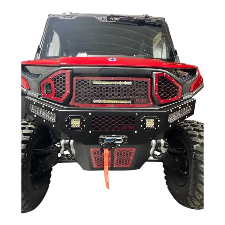 AJK Offroad Polaris Ranger 1500XD Front Bumper - Rugged Terrain