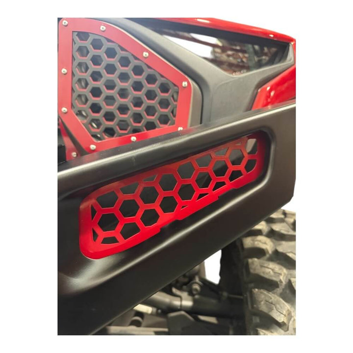 AJK Offroad Polaris Ranger Front Bumper Light Pocket Accent - Rugged Terrain