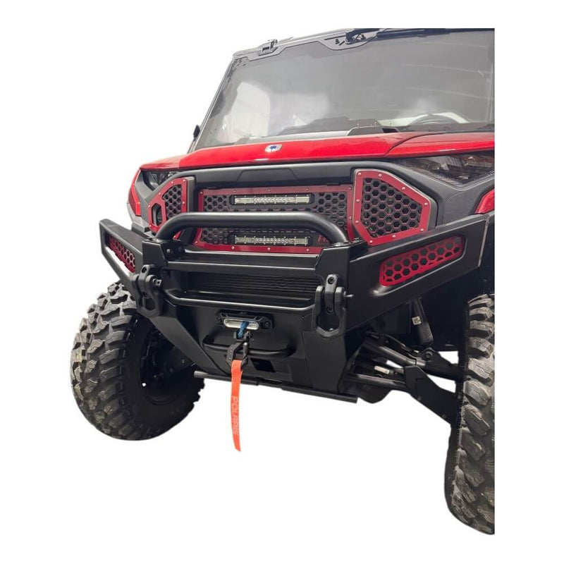 AJK Offroad Polaris Ranger Front Bumper Light Pocket Accent - Rugged Terrain