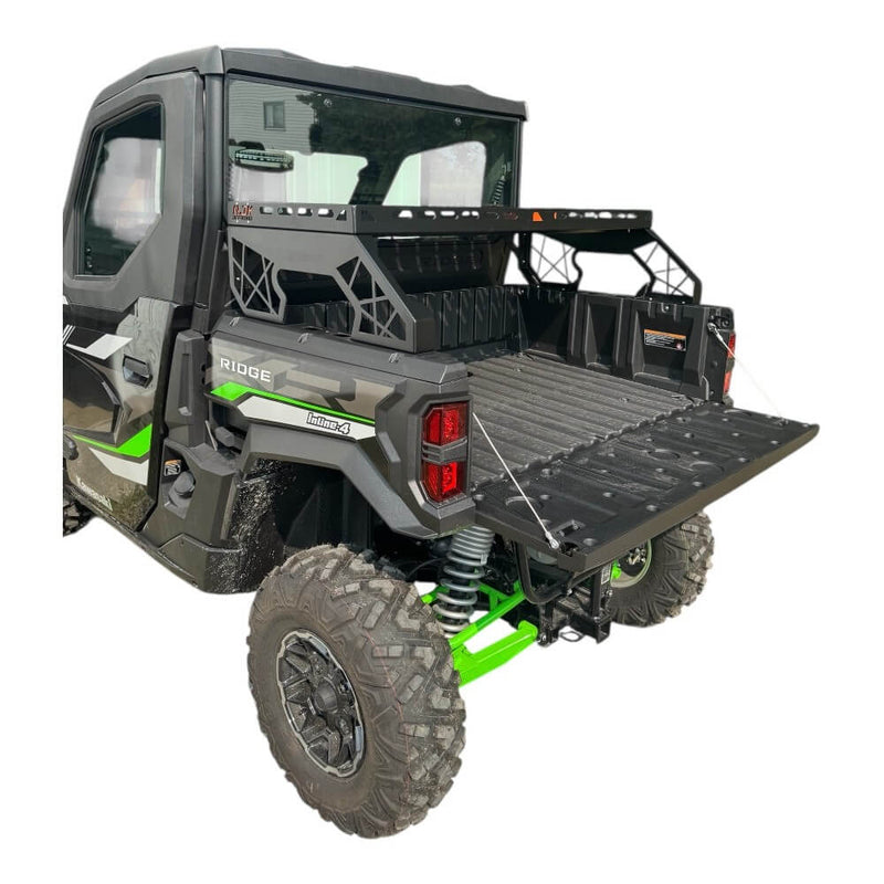 AJK Offroad Kawasaki Ridge Short Bed Rack - Rugged Terrain