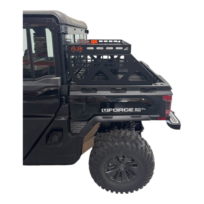 AJK Offroad CF Moto UForce U10 Short Headache Rack 3/4 Rack - Rugged Terrain