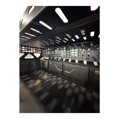 AJK Offroad CF Moto UForce U10 Short Headache Rack 3/4 Rack - Rugged Terrain