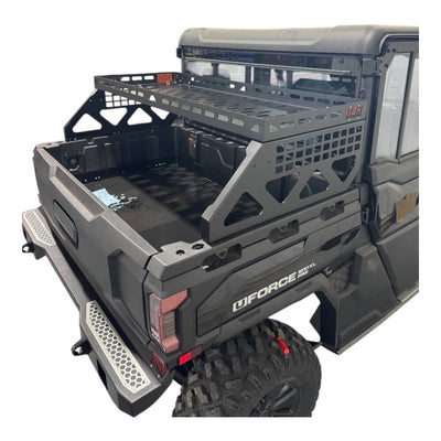 AJK Offroad CF Moto UForce U10 Short Headache Rack 3/4 Rack - Rugged Terrain