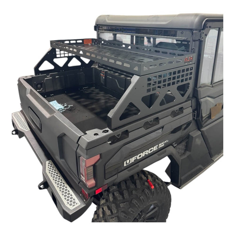 AJK Offroad CF Moto UForce U10 Short Headache Rack 3/4 Rack - Rugged Terrain