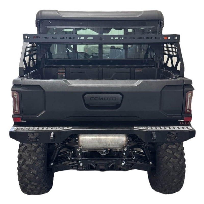 AJK Offroad CF Moto UForce U10 Short Headache Rack 3/4 Rack - Rugged Terrain