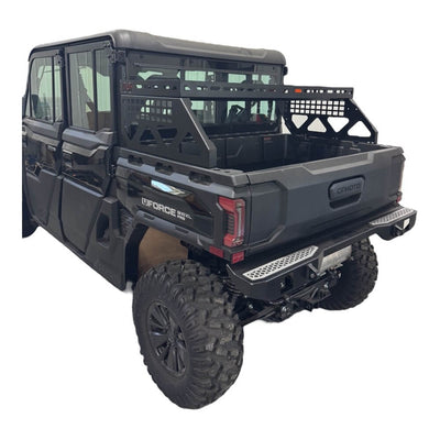 AJK Offroad CF Moto UForce U10 Short Headache Rack 3/4 Rack - Rugged Terrain