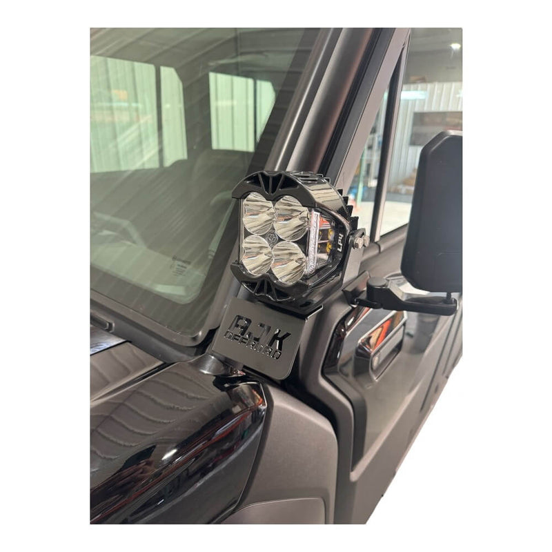 AJK Offroad CF Moto UForce U10 A Pillar light mount - Rugged Terrain