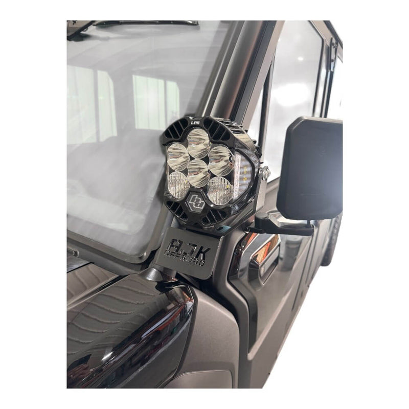 AJK Offroad CF Moto UForce U10 A Pillar light mount - Rugged Terrain