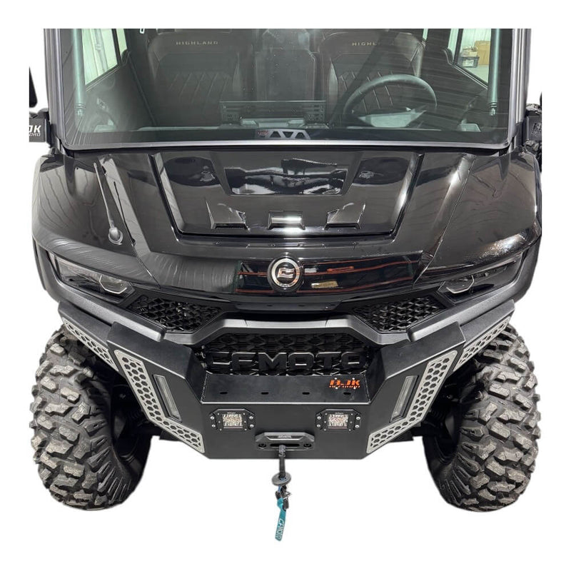 AJK Offroad CF Moto UForce U10 Front Bumper - Rugged Terrain