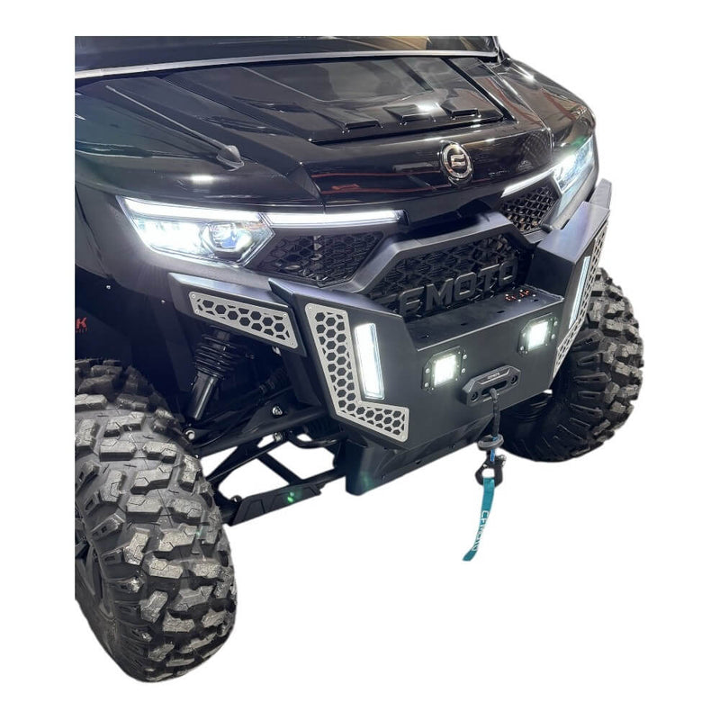 AJK Offroad CF Moto UForce U10 Front Bumper - Rugged Terrain