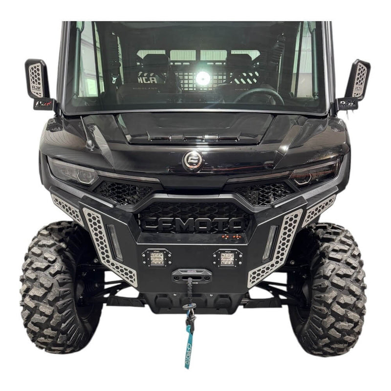 AJK Offroad CF Moto UForce U10 Front Bumper - Rugged Terrain
