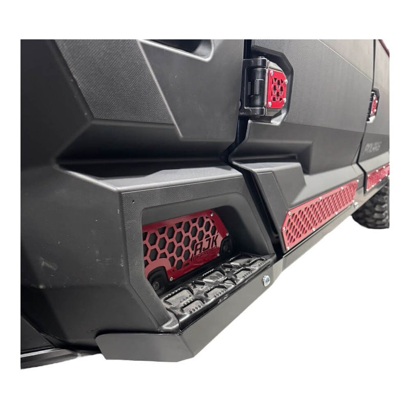 AJK Offroad Polaris Ranger 1500XD Rock Sliders - Rugged Terrain
