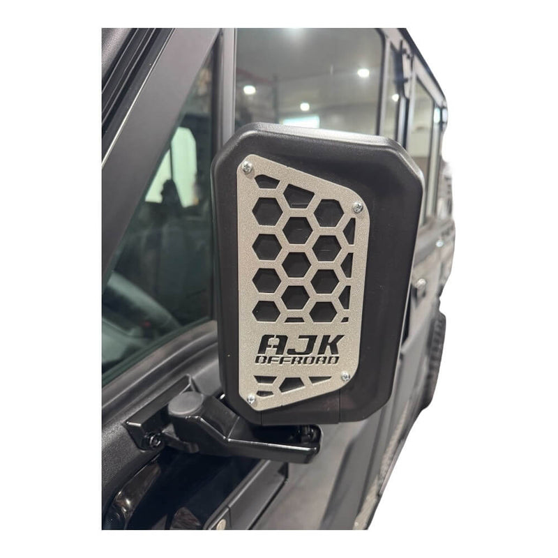 AJK Offroad CF Moto UForce U10 Mirror Accents - Rugged Terrain