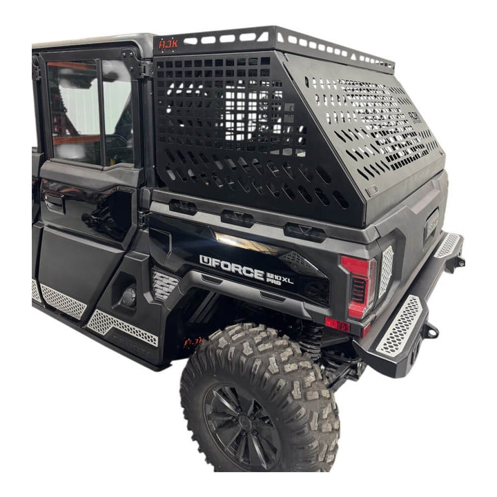 CF Moto UForce U10 Tall Bed Rack with Enclosure - Rugged Terrain