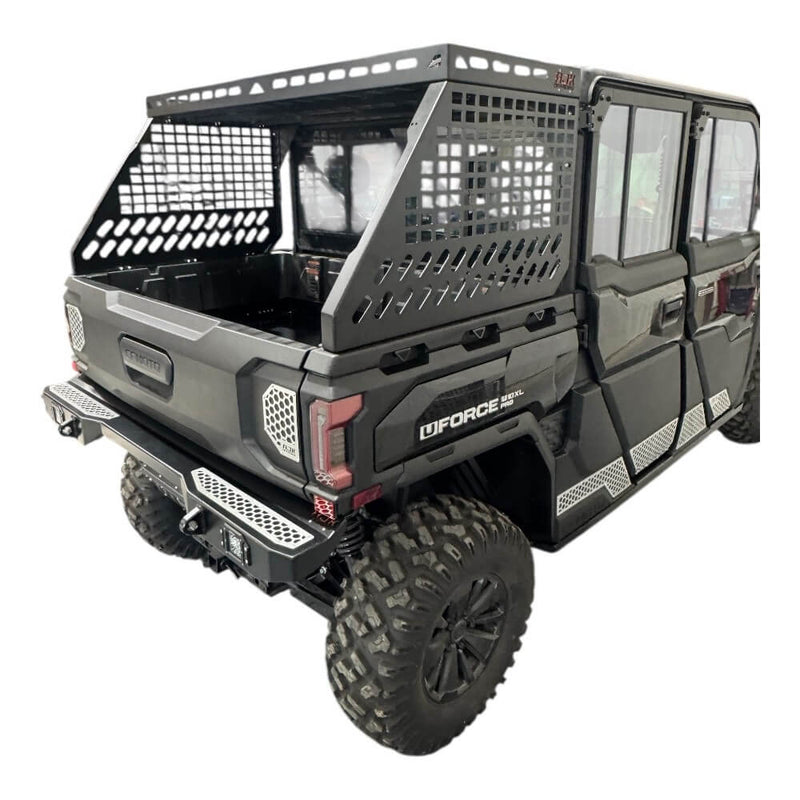 CF Moto UForce U10 Tall Bed Rack with Enclosure – Rugged Terrain