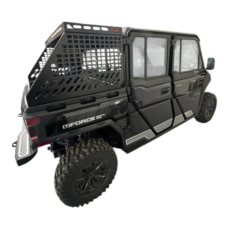 CF Moto UForce U10 Tall Bed Rack with Enclosure – Rugged Terrain