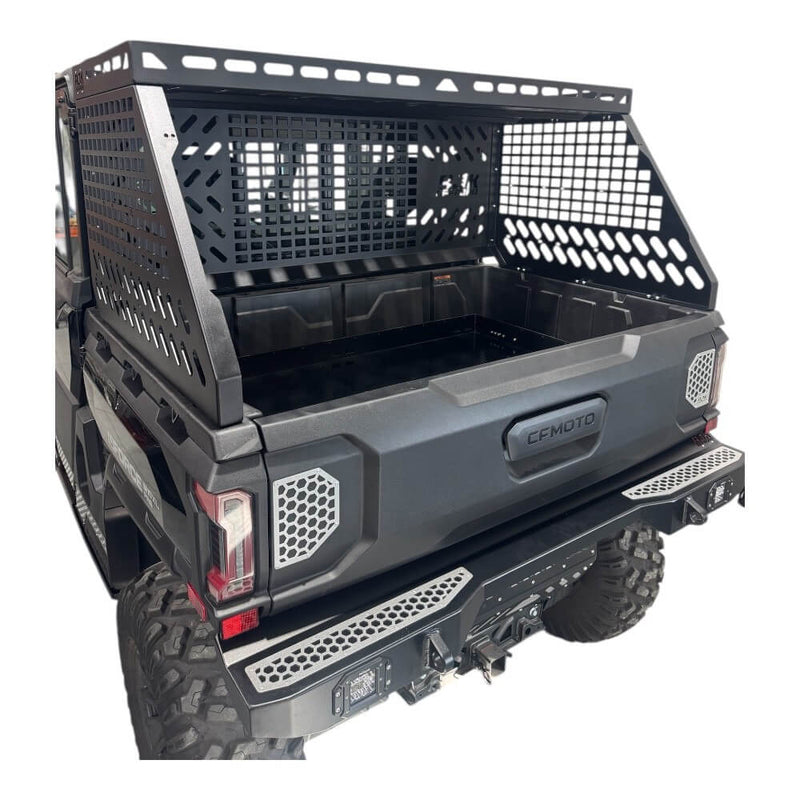 CF Moto UForce U10 Tall Bed Rack with Enclosure – Rugged Terrain
