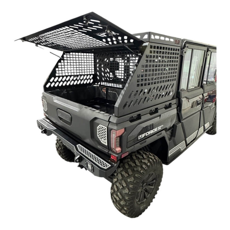 CF Moto UForce U10 Tall Bed Rack with Enclosure – Rugged Terrain