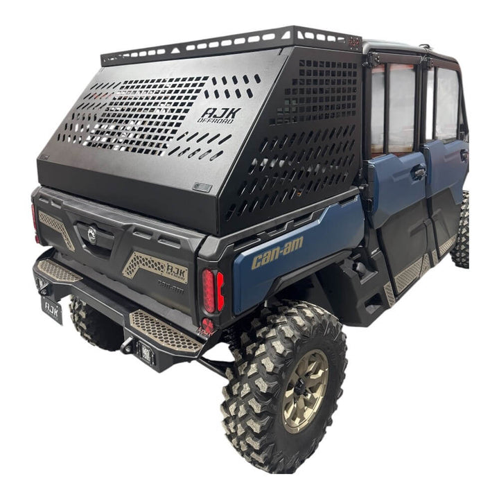 Can - Am Defender HD10 - HD11 Tall Bed Rack with Enclosure - Rugged Terrain