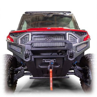 DRT Polaris Ranger XD 1500 2024+ Front Bumper Light Bracket Kit - Rugged Terrain