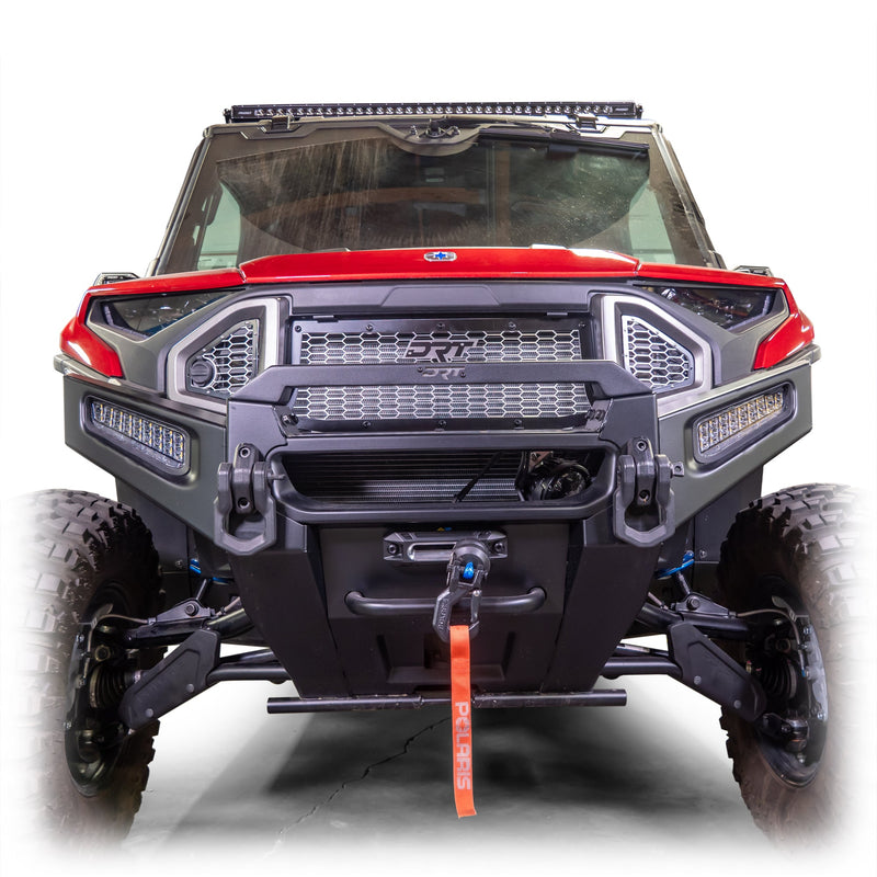 DRT Polaris Ranger XD 1500 2024+ Front Bumper Light Bracket Kit - Rugged Terrain