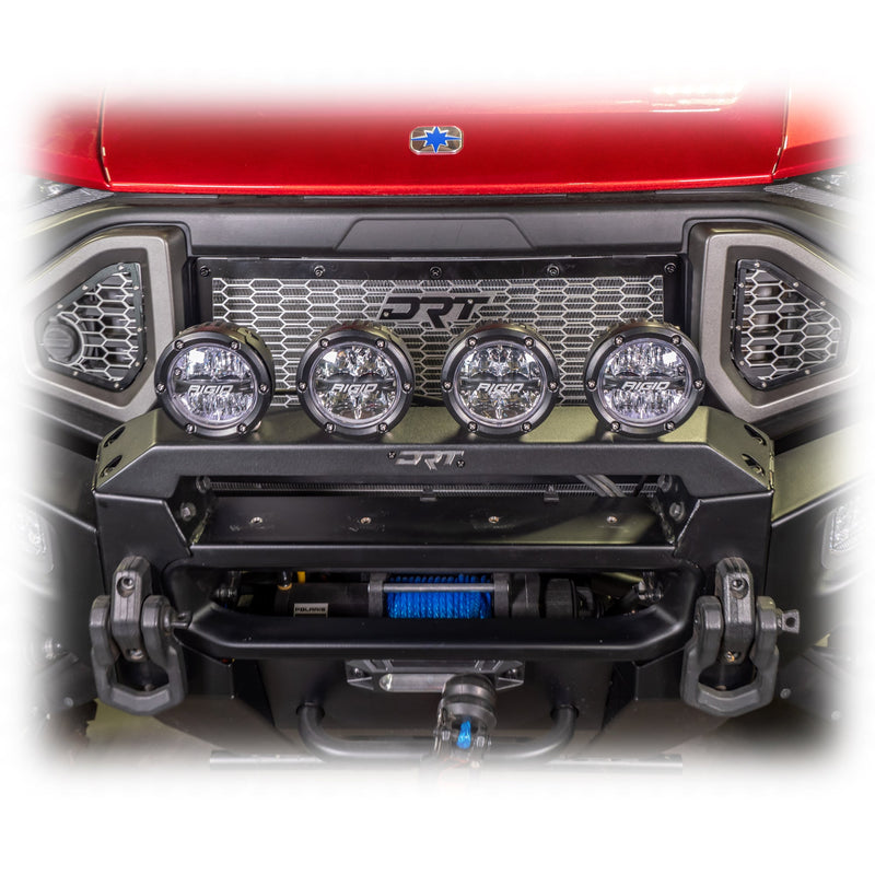 DRT Polaris Ranger XD 1500 2024+ Front Bumper Light Bracket Kit - Rugged Terrain