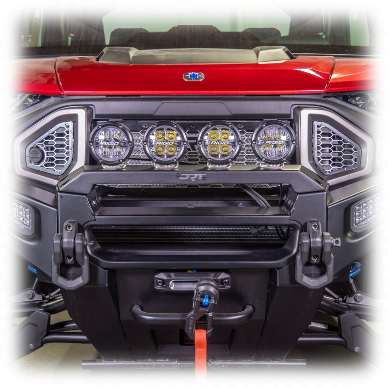 DRT Polaris Ranger XD 1500 2024+ Front Bumper Light Bracket Kit - Rugged Terrain