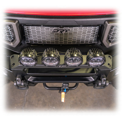 DRT Polaris Ranger XD 1500 2024+ Front Bumper Light Bracket Kit - Rugged Terrain