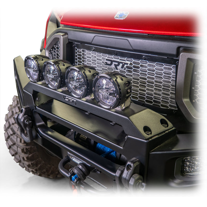 DRT Polaris Ranger XD 1500 2024+ Front Bumper Light Bracket Kit - Rugged Terrain