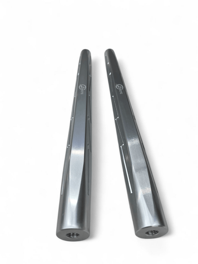 Elektric Offroad Billet Tie Rods Anodized Clear for 2017+ Can Am X3 Maverick (RS 72" Model Only) - Rugged Terrain