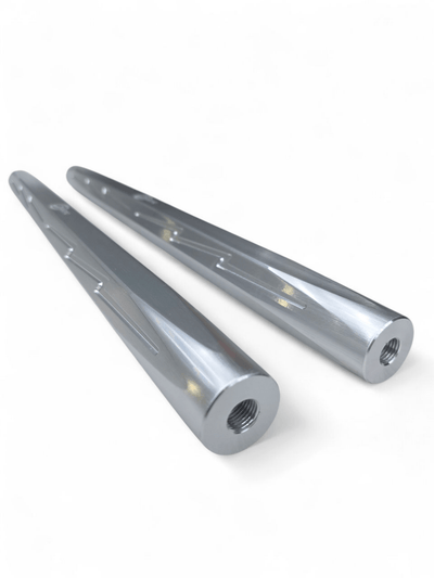 Elektric Offroad Billet Tie Rods Anodized Clear for 2017+ Can Am X3 Maverick (RS 72" Model Only) - Rugged Terrain