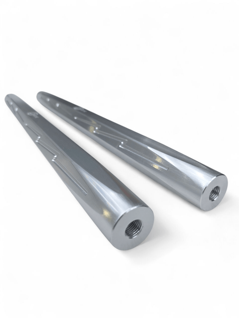 Elektric Offroad Billet Tie Rods Anodized Clear for 2017+ Can Am X3 Maverick (RS 72" Model Only) - Rugged Terrain